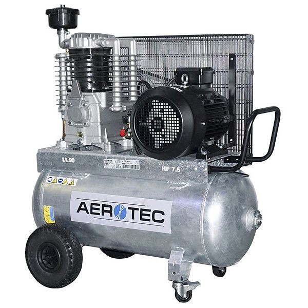 AEROTEC compressorsysteem 890-90 Z PRO - 400 V verzinkt, 2010263