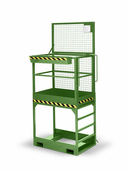 RR Industrietechnik werkmand type RAK-Hoog RAL 6011, 120000036
