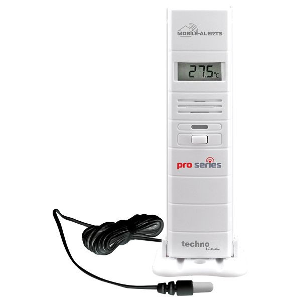 Technoline Pro Series temperatuur-/vochtigheidsdetector met kabelsonde voor hoge temperaturen, MA 10320