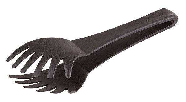 APS spaghettitang, 9 x 8,5 cm, handvat: 15 cm, polyamide, zwart, 88637