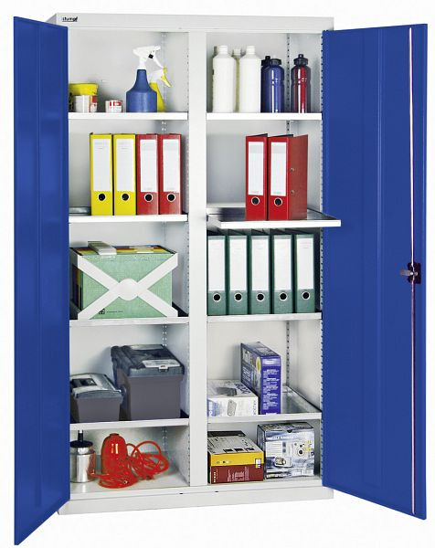 stumpf gereedschaps- en materiaalkast serie 3000, 7035/5010, 8 bakbodems, 3004074