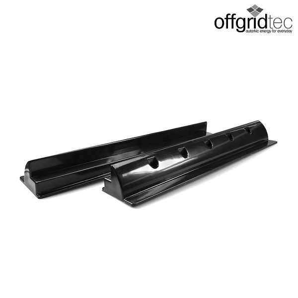 Offgridtec 55cm spoiler zwart zonnedakmontage heavy duty, 8-01-006550