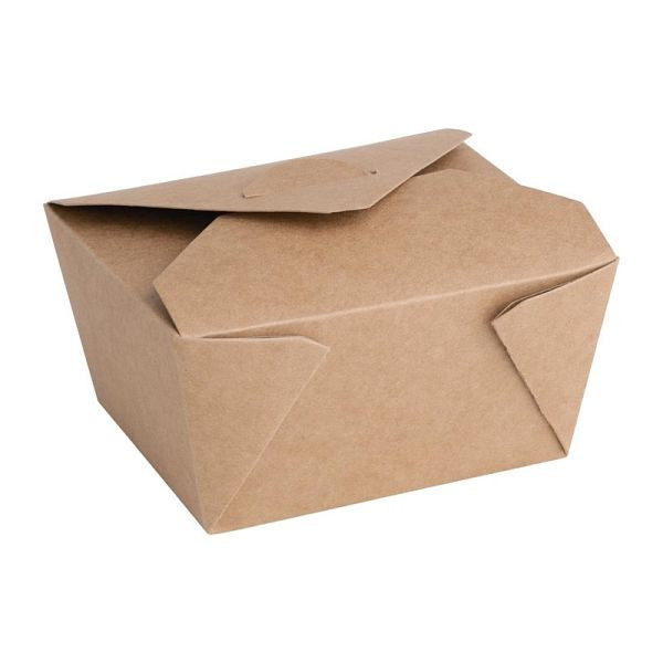 Fiesta recyclebare kartonnen afhaalmaaltijdencontainers 112 mm (300 stuks), FN894