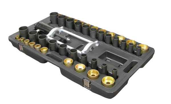 SW-Stahl stille lager-/steunscharniergereedschapset, 46-delig, 302100L
