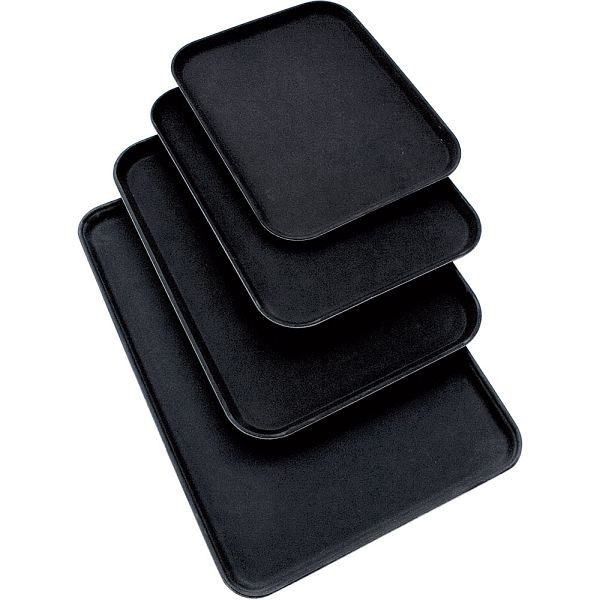 Stalgast Tablett, mit rutschhemmender Oberfläche, schwarz, 65 x 45 cm (BxT), BB2509650