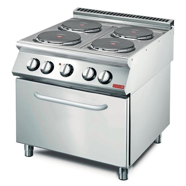 Gastro M elektrisch fornuis met oven 70/80CFE, GL929