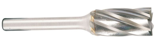 Projahn hardmetalen frees vorm B cilinder met kopvertanding d1 12,7 mm, schachtdiameter 6,0 mm, snelvertanding, 700236127