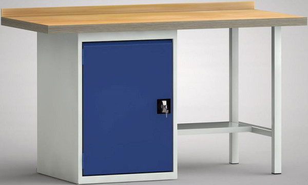 KLW standaard werkbank - 1500 x 700 x 840 mm L x D x H, WS184N-1500M40-X7020