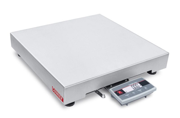 OHAUS Versandwaage i-C71M150X-M, Wägekapazität 150 kg, Ablesbarkeit beim Wiegen 50 g, Plattformgröße: 610 x 610 mm, 30745966