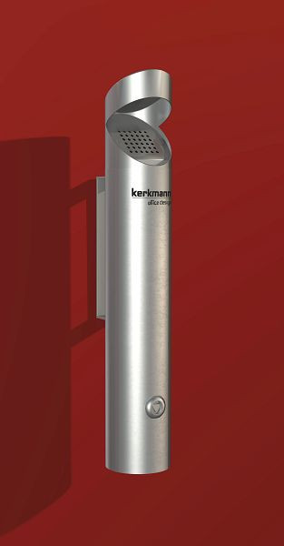 Kerkmann wandasbak Pio, Ø 175, H 450 mm, roestvrij staal, 34628981
