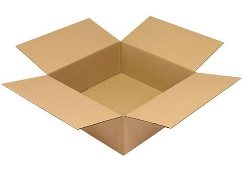 TransPak golfkartonnen vouwdoos 1-wandig, binnenmaat 400 x 400 x 150 mm, kwaliteit 1.30C, VE 25, 299278