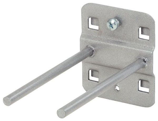 KS Tools Dubbele gereedschapshouder met rechte doorn diameter 6mm, 50mm, 860.0821
