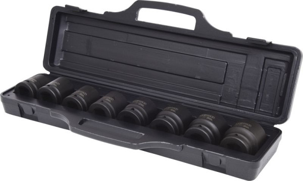 KS Tools 3/4" zeskant-krachtdoppenset, 8-delig kort, 24-38 mm, 515.0210