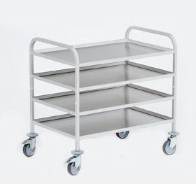Gmöhling serveerwagen G®-SERV E 9502 / 4 E, aluminium, 223950214