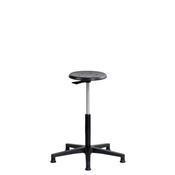 SOFAME werkkruk ERGODYN 2000 met glijders, zithoogte 52-78 cm, polyamide onderstel, W050010015
