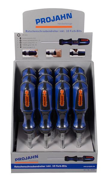 Projahn display 12 x ratelschroevendraaiers 4192, 419212