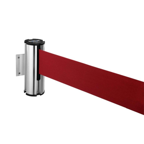 Stein HGS HGS wandbandcassette -P-Line Fenix-, zwart, rood/wit diagonaal (gearceerd), met magnetisch bandeindstuk, 12851j-1304
