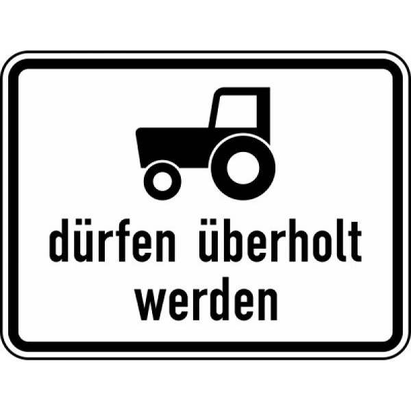 Stein HGS HGS Motorvoertuigen en treinen tot 25 km/uur mogen worden ingehaald Nr. 1049-11, 450x600mm /RA2/Alform, 1049-11-222