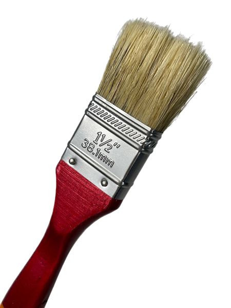VaGo-Tools verfkwast glazuur acryl glazuurkwast universeel 38mm platte kwast, VE: 6 stuks, 192-015-6_vx