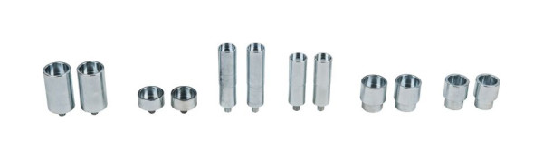 KS Tools adapterset met schroefdraad, Audi A8, kort, 2 stuks, 700.1633