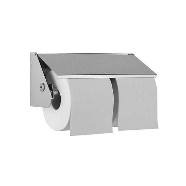 Wagner EWAR dubbele toiletpapierhouder WP149, gesatineerd, 764210