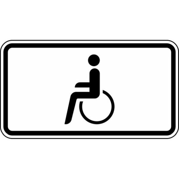Stone HGS Alleen ernstig gehandicapten met uitzonderlijke loopproblemen en slechtzienden - Nr. 1044-10, 330x600 mm / RA1 / Alform, 1044-10-212