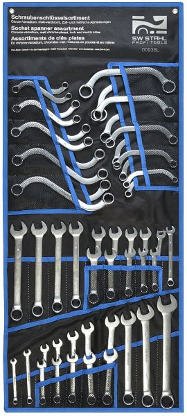 SW-Stahl-sleutelassortiment, inch en metrisch, 50 stuks, 00935L