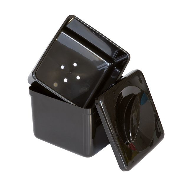 APS ijsbox, 20 x 20 cm, hoogte: 17 cm, bak + deksel van polystyreen, binneninzet van polypropyleen, 93200