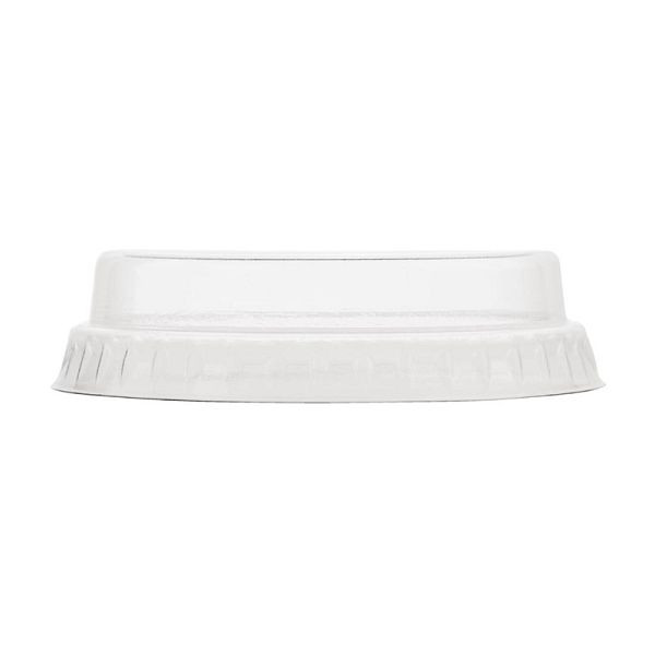 Vegware Platte composteerbare deksels zonder gat 200ml, VE: 1000 stuks, CL701