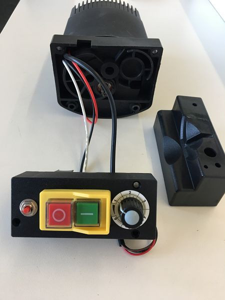 ELMAG motor compleet 230V (nr. 46S2), voor TB 125 Vario, 9707005