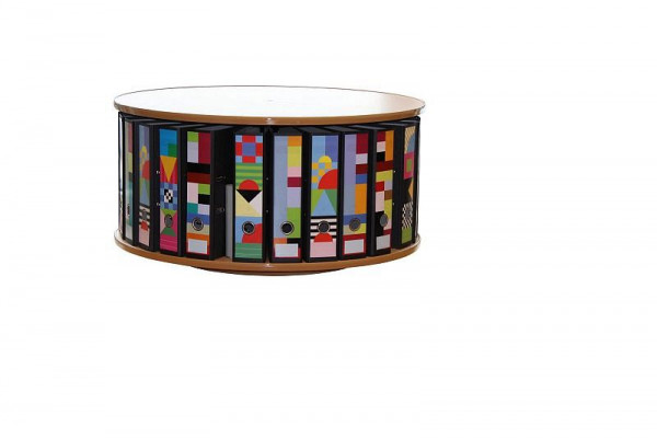 reeftafel model 1 laag individueel draaibaar beuken, RT081BB1