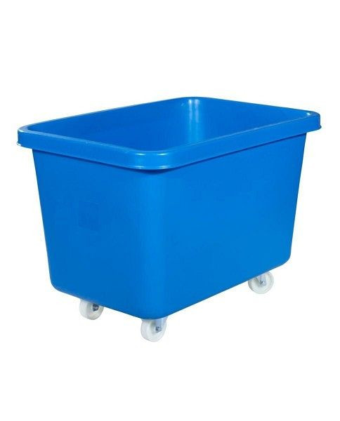 ALPHA Rollwagen M blau, Material: PE, Boden: geschlossen, Seiten: geschlossen, 3130-BL