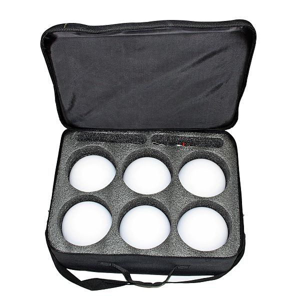 NESTLE scanballenset met magnetische voet (6x) in tas, 14206000