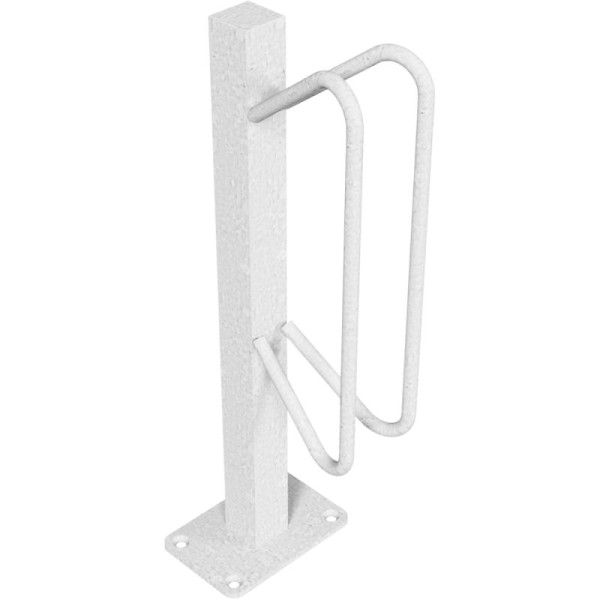 Stone HGS enkele parker/fietsstandaard -Nordstrand-, voor pluggen, met voetplaat 100x150mm/eenzijdig, 421.53