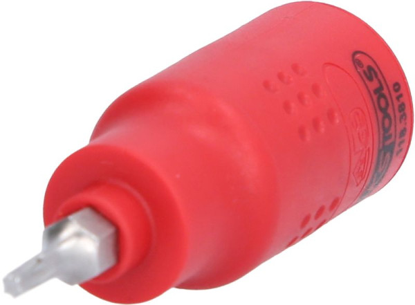 KS Tools 3/8" geïsoleerde bitdop Torx, T10, 60 mm, 118.3810