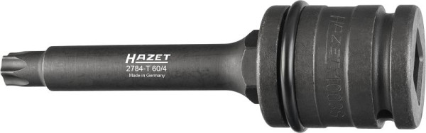 Hazet dopsleutelset remschijf, hol vierkant 20 mm (3/4 inch), binnen TORX® profiel, T60, aantal gereedschappen: 4, 2784-T60/4