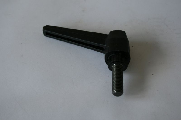 ELMAG klemhendel kunststof, zwart, schroefdraad M10 x 30, 9801052