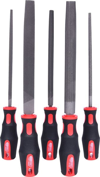 KS Tools werkplaatsvijlenset, 5-delig, 140.3000