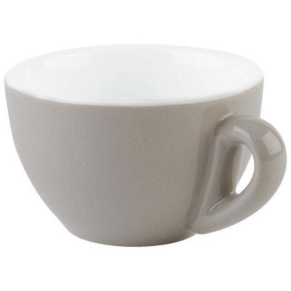 APS koffiekopjes in grijs Ø 9,5 cm, hoogte: 6 cm, 200 ml, verpakking van 6, 16003