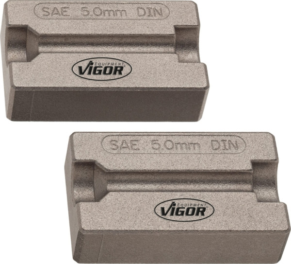 Paar VIGOR spanbekken, 5 mm, V2551