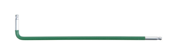 KS Tools Inbussleutel met dubbele kogelkop, XL, 3,0 mm, groen, 151.4303
