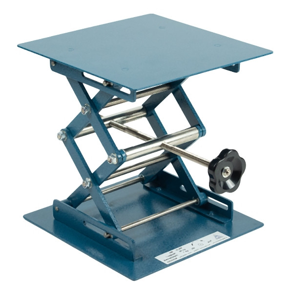 JUCHHEIM Laborhebebühne mechanisch, 200 x 230 mm, pulverbeschichtet, 02291/3
