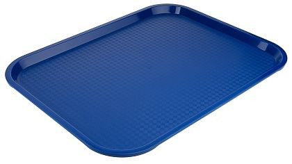Contacto fastfooddienblad 45 cm blauw polypropyleen 45x35 cm, 5353/003