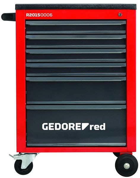GEDORE rode MECHANIC werkplaatswagen met 6 laden, 910x628x418, 3301663