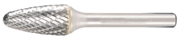 SW-Stahl hardmetalen frees, afgerond, met 12 mm kernboor, 82555L-8