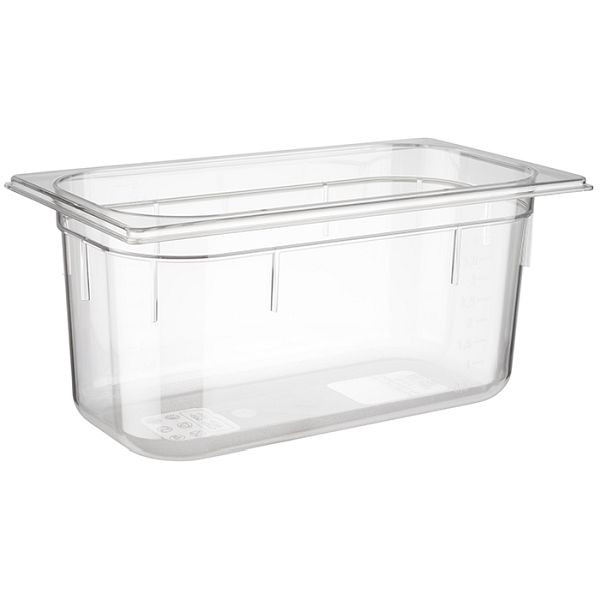 APS GN 1/3 bak, 32,5 x 17,6 cm, diepte: 150 mm, polycarbonaat, 5,3 liter, 82022