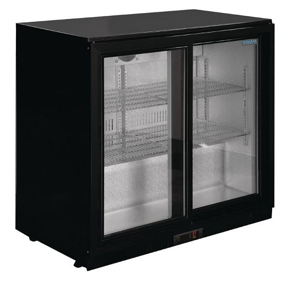 Polar G serie barkoelkast met 2 schuifdeuren 198L, GL010
