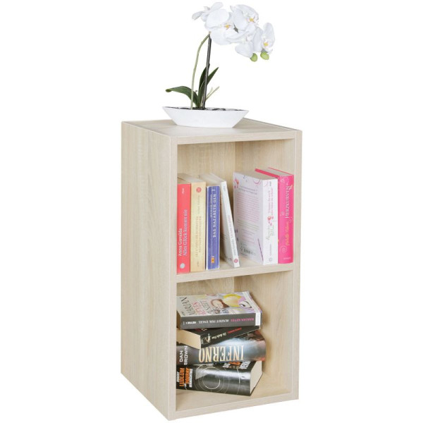 Wohnling staande plank hout 30x60x30 cm Modern Sonoma Small, WL5.176