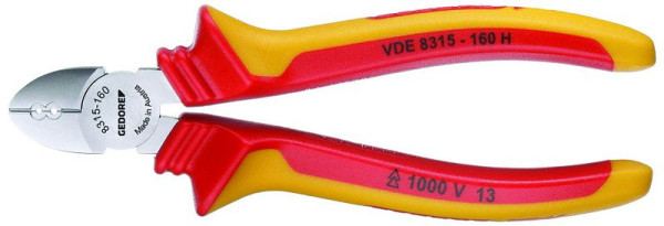 GEDORE VDE-stripzijsnijder met mantelisolatie, 1742582