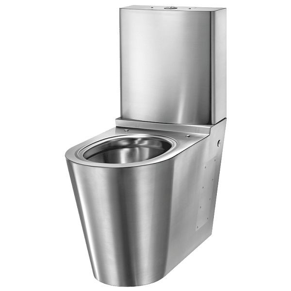 KEMMLIT toilet MONOBLOCO S21 met stortbak, roestvrij staal, 252.917